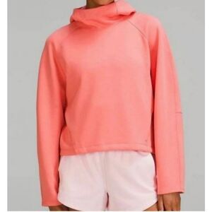 Lululemon AirWrap Pullover Hoodie Coral Pink 2 / XXS